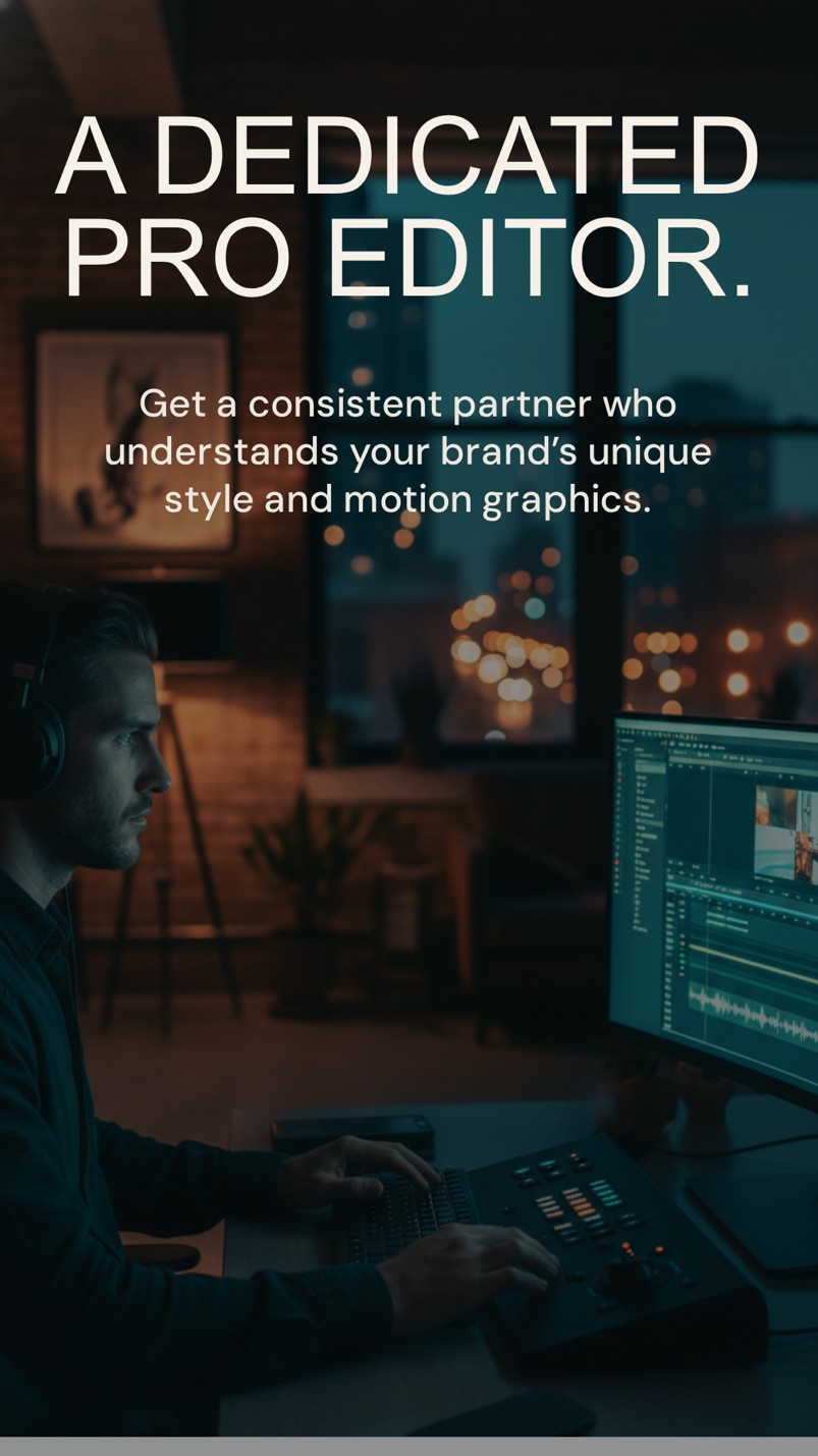 Professional Video Editor